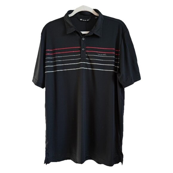 Travis Mathew Coto Performance Chest Stripe Polo TM1MY400 Men’s L Golf Logo NEW - Picture 1 of 10